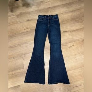 Hollister Dark Blue Flare Jeans